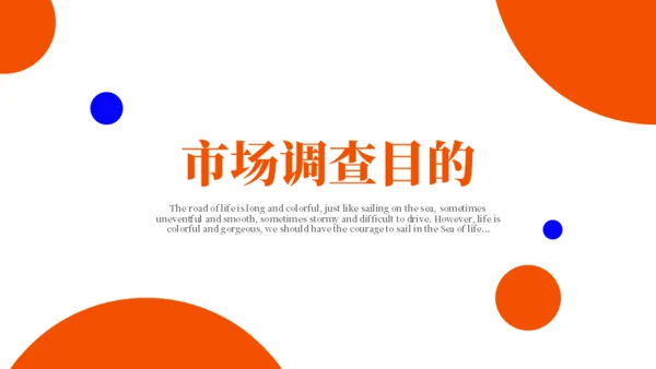 市场调研分析报告总结通用PPT模板