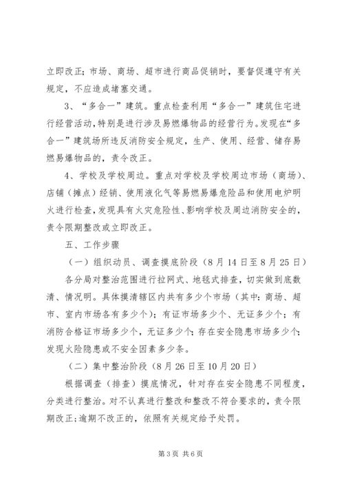 市场安全隐患整治工作计划.docx