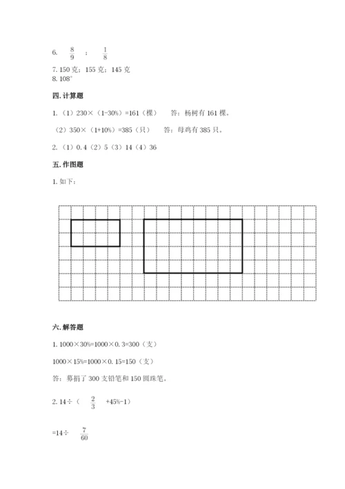 南宁市小升初数学测试卷完整版.docx