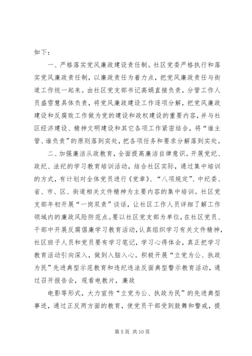 篇一：XX年党风廉政工作计划 (6).docx
