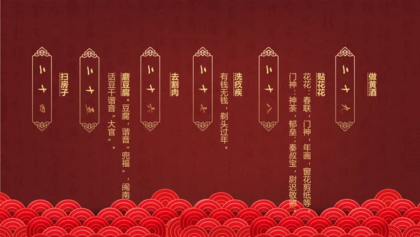 中国传统节日介绍教学课件PPT模板