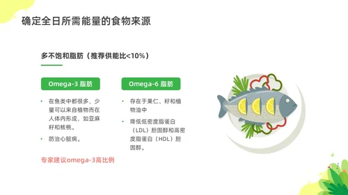 彩色水彩插画孕期营养科普宣传PPT全民营养周