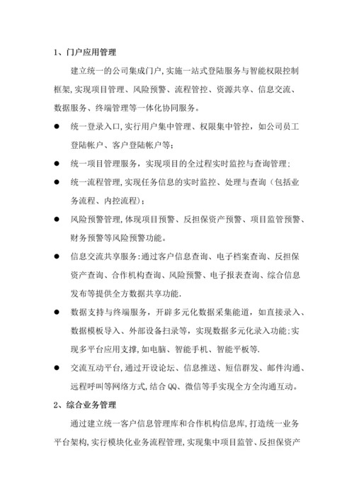小微金融行业智能信息化解决方案.docx