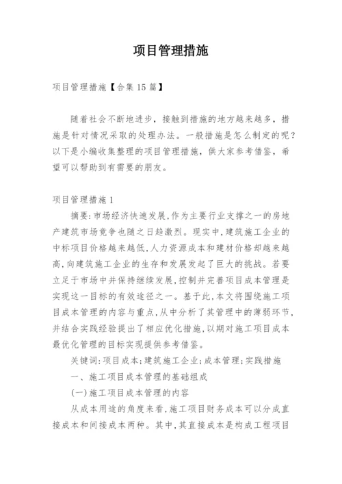 项目管理措施_1.docx