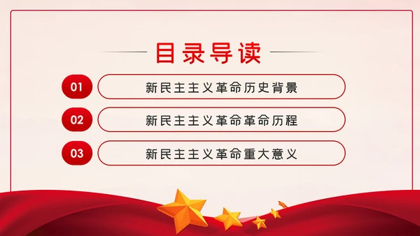 中国共产党党史之新民主主义革命时期解读PPT模板