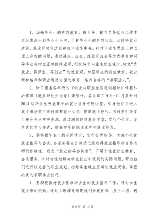 第一篇：XX年就业指导工作计划 (2).docx