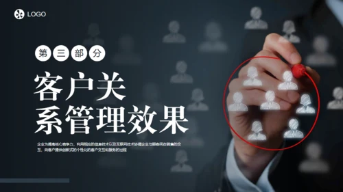 客户关系管理与维护通用PPT模板
