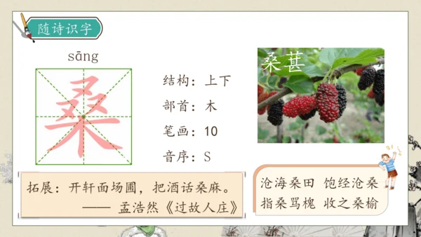 【核心素养】部编版语文五年级下册-1.古诗三首 第1课时（课件）