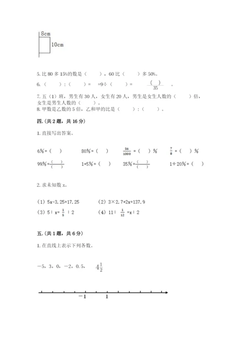 小升初数学综合模拟试卷标准卷.docx
