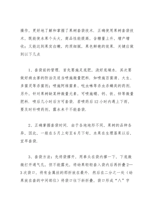 果树学实习报告锦集5篇.docx