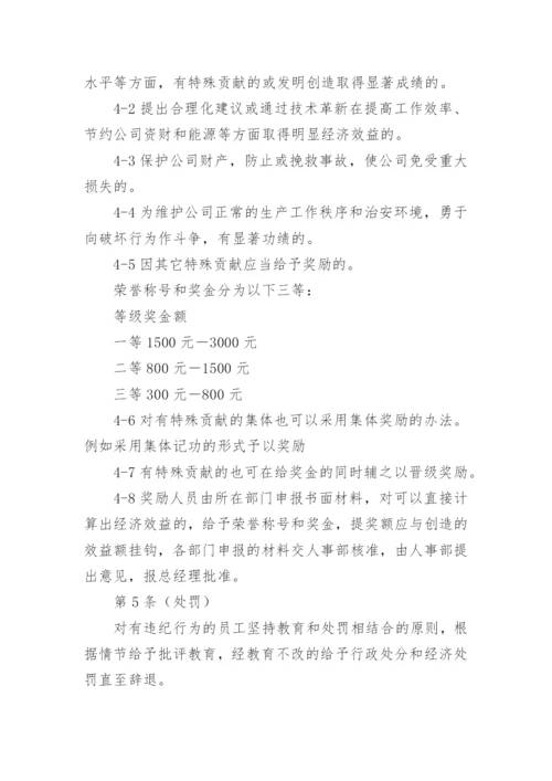 公司的奖罚制度.docx