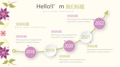 粉色水彩母婴护理动态PPT