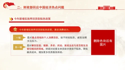 2025年两会经济主题记者会ppt解读经济热点问题