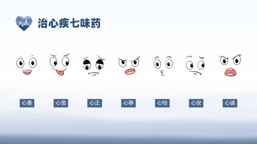 蓝色水彩罪犯心理健康教育PPT课件