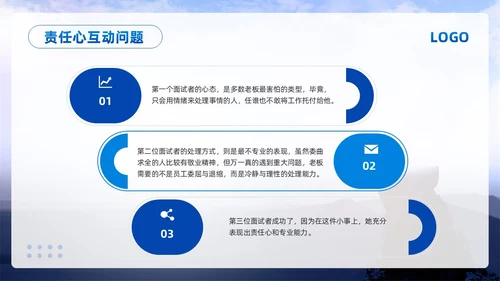 蓝色简约责任心与执行力PPT模板宣传PPT动态PPT