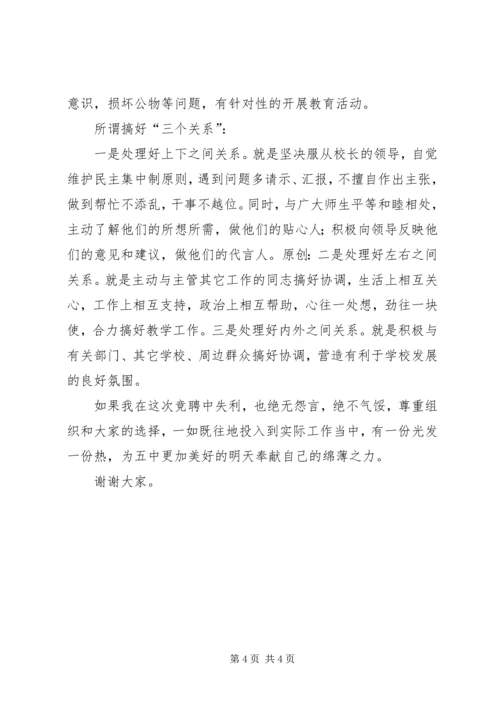 副校长竞职演讲.docx