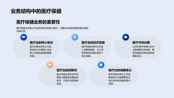 医保业务年度报告PPT模板