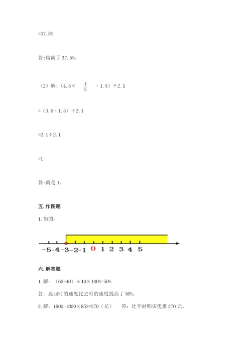 小升初六年级期末试卷带解析答案.docx