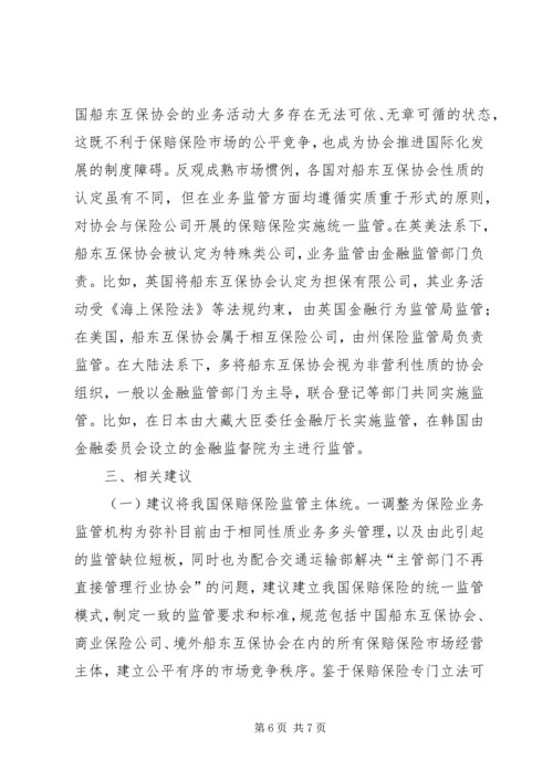 保赔保险市场监管缺位分析.docx