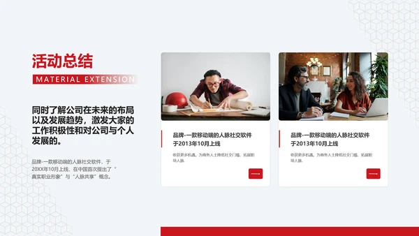 OK公司年会展望未来PPT模板