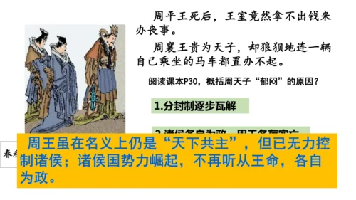 第6课 动荡的春秋时期  课件