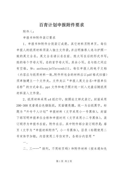 百青计划申报附件要求 (3).docx