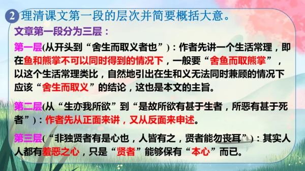 9《鱼我所欲也》课件