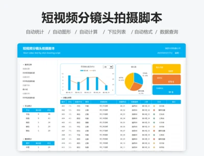 短视频分镜头拍摄脚本