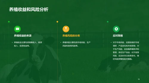 绿色现代养殖流程管理与疾病预防PPT模板