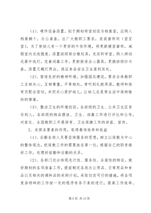 新学期幼儿园园长工作计划管理.docx
