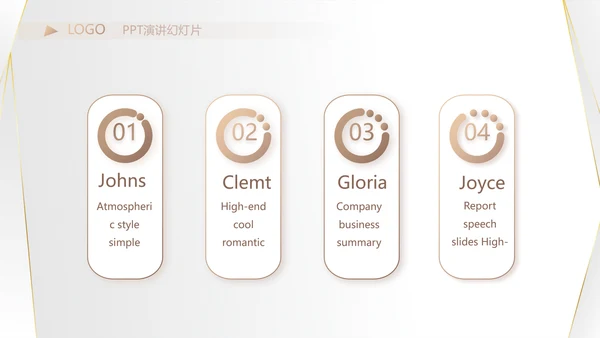 高端极简品牌策划工作总结汇报PPT