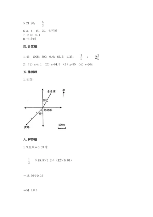 人教版六年级下册数学期末测试卷（易错题）.docx