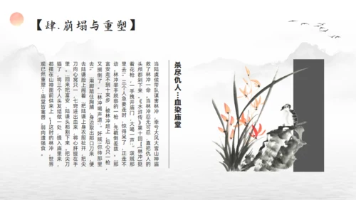 林冲人物简介通用PPT模板