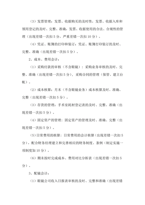 财务部绩效考核管理办法.docx