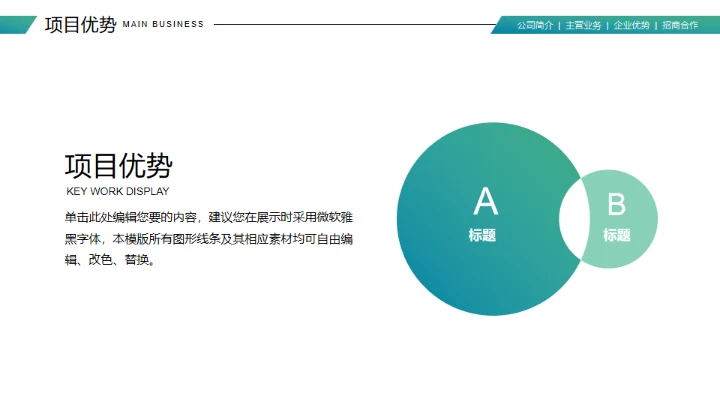 健康饮用水项目计划书通用PPT模板