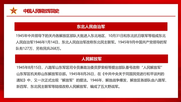 八一建军节热血铸军魂PPT课件模板