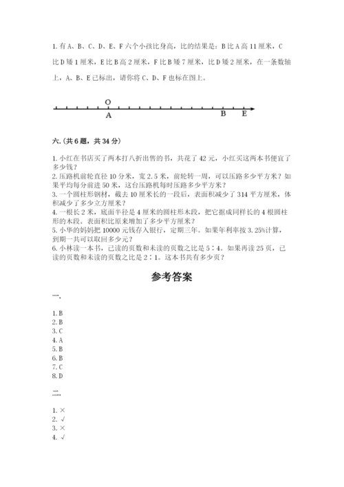 苏教版小升初数学模拟试卷（考点梳理）.docx