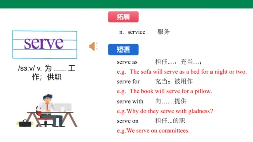 Unit 3 Family ties 单词讲解课件第一课时(含内嵌音频)【新外研（2024）版七上英