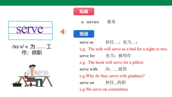 Unit 3 Family ties 单词讲解课件第一课时(含内嵌音频)【新外研（2024）版七上英