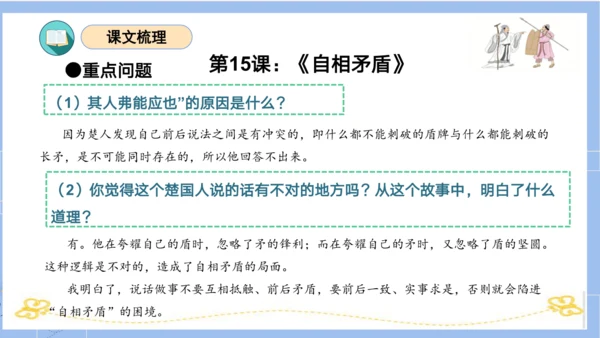 统编版五年级语文下册同步高效课堂系列第六单元（复习课件）