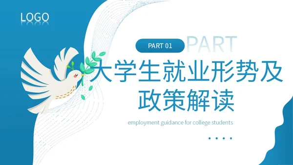大学士就业指导指南职业规划PPT模板
