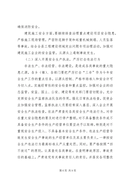副县长在县安全生产工作会议上的讲话.docx