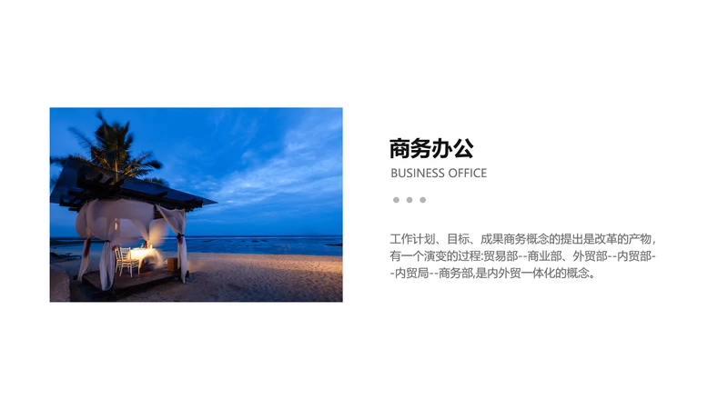 简约图文风企业商务办公宣传PPT图文页