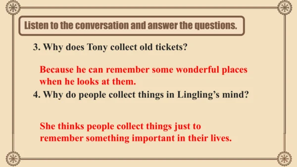 外研版八年级下册Module 6 Hobbies Unit 1 Do you collect any