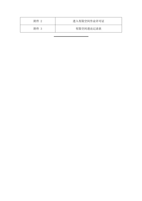 有限空间作业管理新规制度.docx