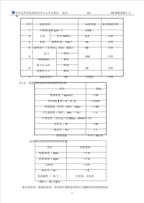 屋面施工组织设计