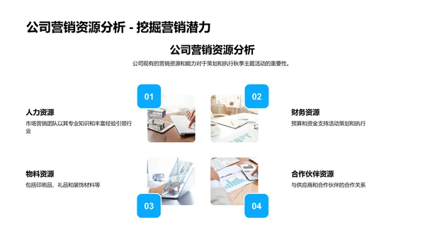 秋分节气营销报告PPT模板