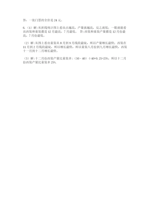济南市外国语学校小升初数学试卷（考试直接用）.docx