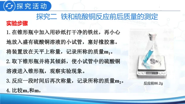 第五单元课题1质量守恒定律课件(共26张PPT内嵌视频)-2024-2025学年九年级化学人教版20