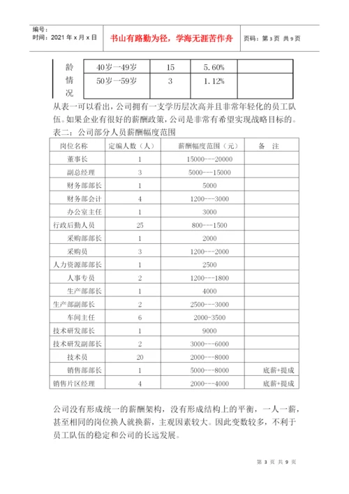 人力资源-2022HR二级论文----薪酬现状分析及对策研究.docx